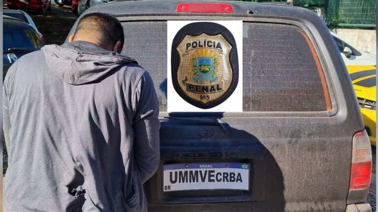 Monitorado volta para cadeia após descumprir medida protetiva em Corumbá