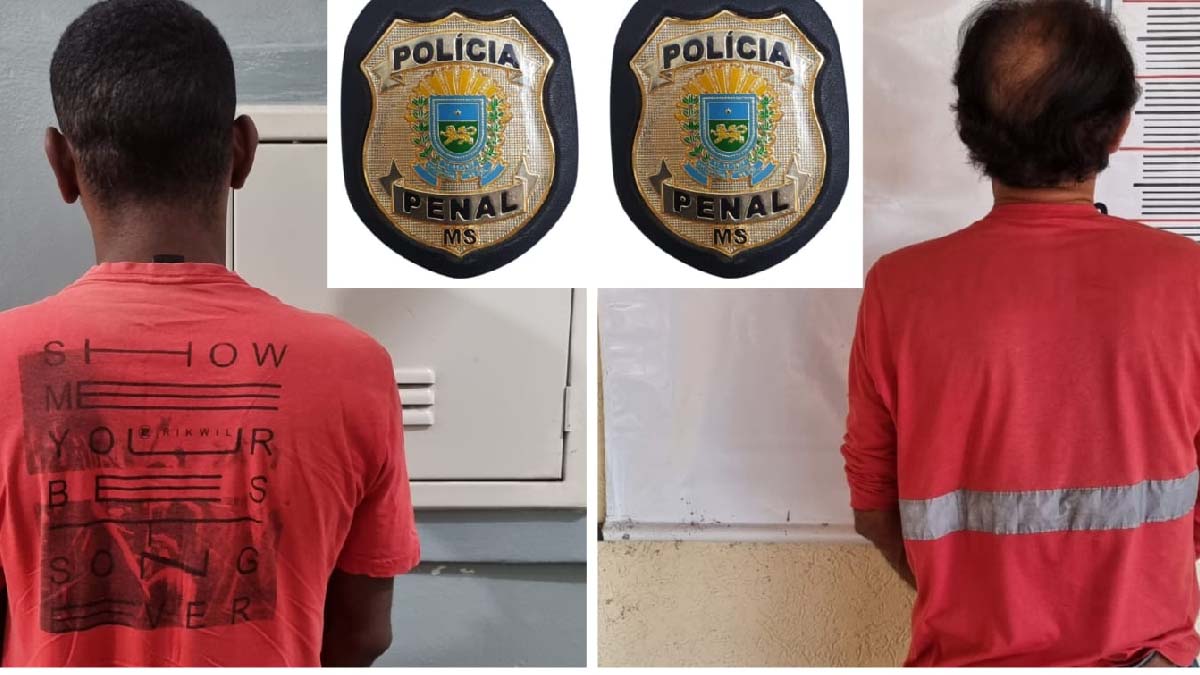Você está visualizando atualmente Pela 3ª vez, condenados por roubo e homicídio são presos pela Polícia Penal de Corumbá