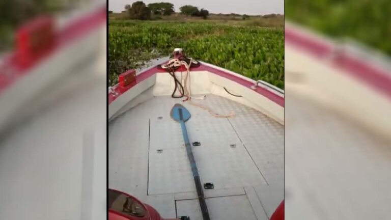 Com dor abdominal, gestante é resgatada pelos Bombeiros no Pantanal