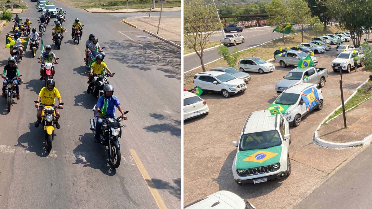 Você está visualizando atualmente Em Corumbá carreata pró-bolsonaro reuniu cerca de 130 veículos