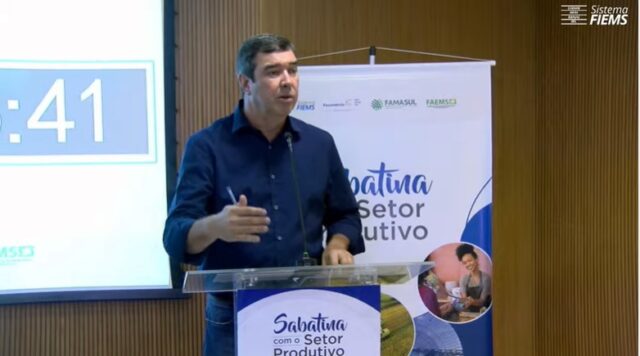 Riedel apresenta a empresários projetos e conhecimento de como levar MS ao futuro