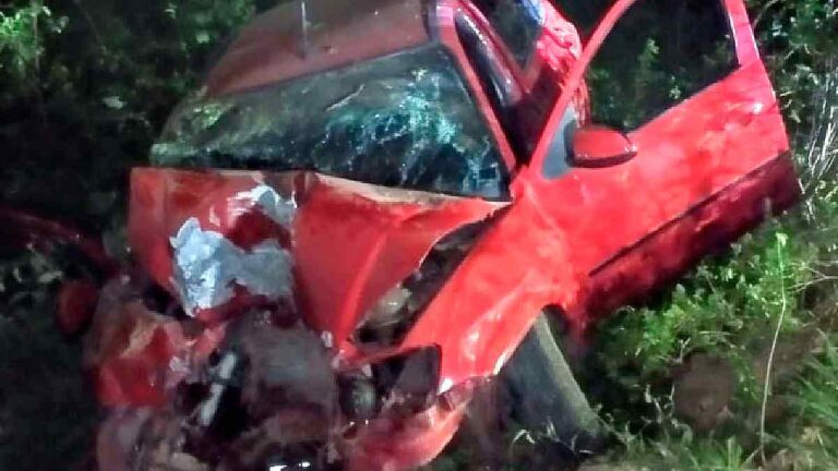 Acidente na estrada da Codrasa deixa criança e dois adultos feridos