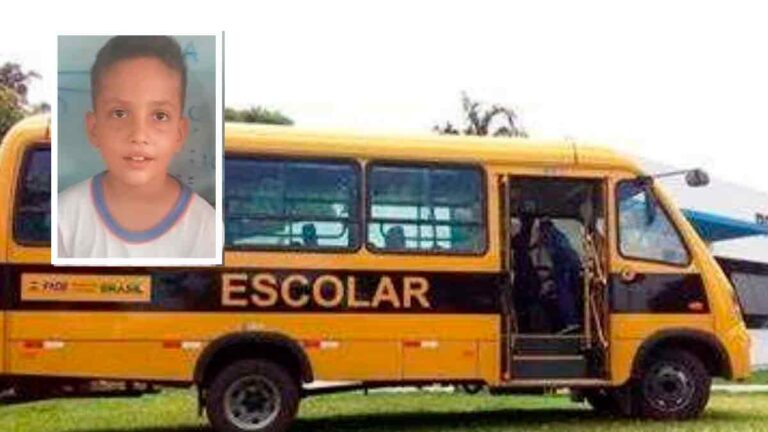 Estudante de 7 anos, morre atropelado por ônibus escolar em MT