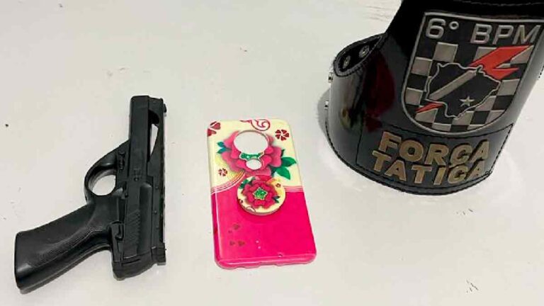 Ladrão é preso após roubar celular na área central de Corumbá