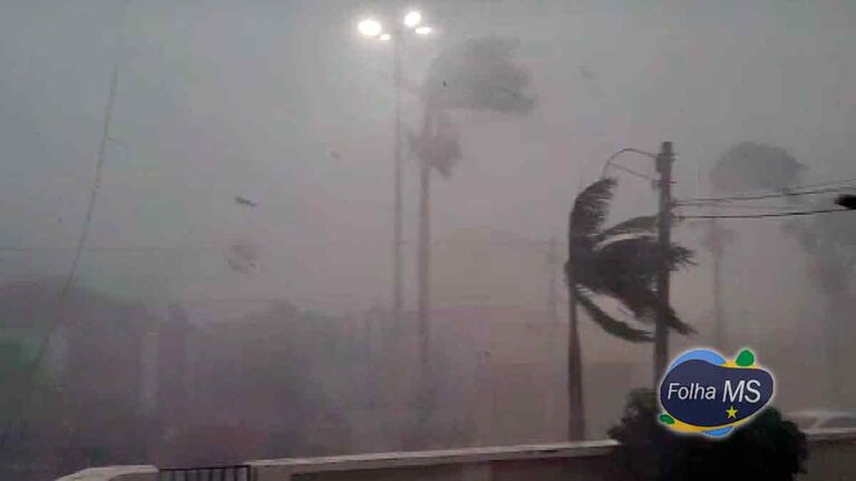 Inmet emite alerta de temporais em MS com risco de chuva forte, ventos intensos e granizo. Confira cidades afetadas e previsões para os próximos dias.