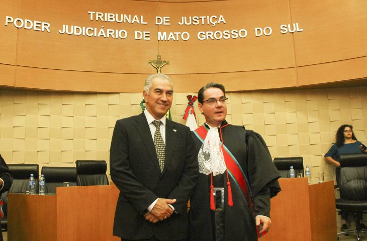 Governador prestigia sessão solene de posse do desembargador corumbaense Ary Raghiant Neto