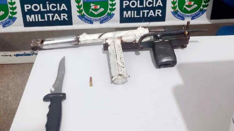 Em abordagem a suspeito, PM aprende arma de fogo artesanal em Corumbá