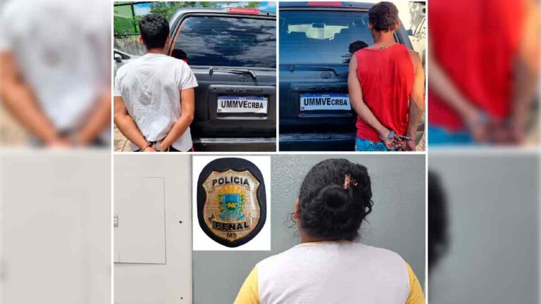 Operação Boas Festas: Polícia Penal prende três foragidos da justiça em Corumbá