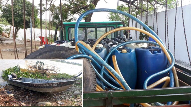 Grupo é detido pelas Polícias Civil e Federal por contrabando de combustível em Ladário