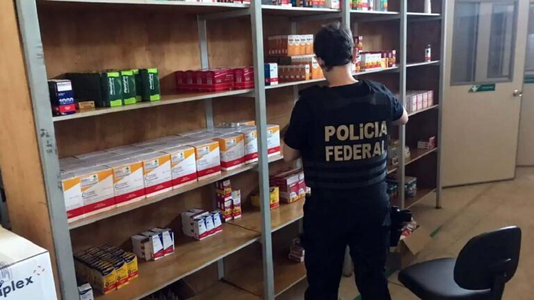 Operação da PF combate comércio irregular de medicamentos falsificados e de origem estrangeira