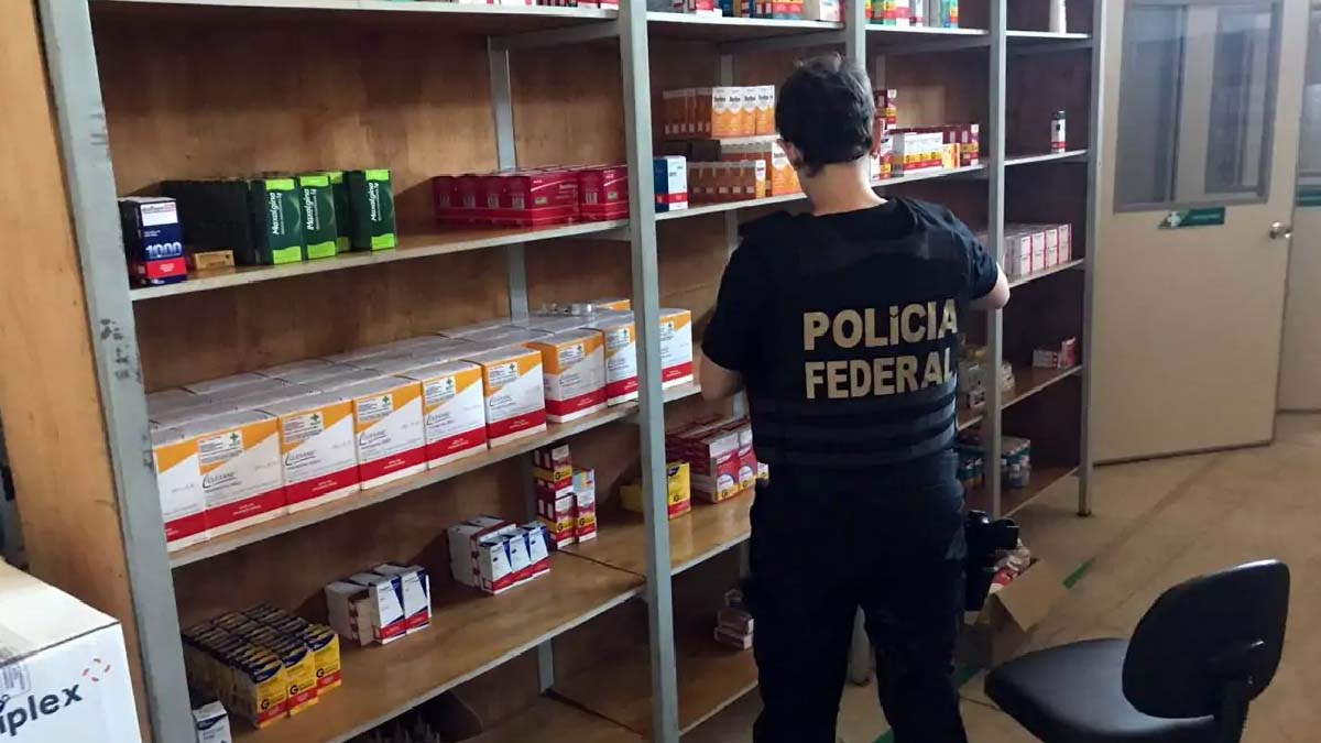 Você está visualizando atualmente Operação da PF combate comércio irregular de medicamentos falsificados e de origem estrangeira