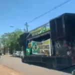 Polícia apreende caminhão que convocava manifestantes em Dourados