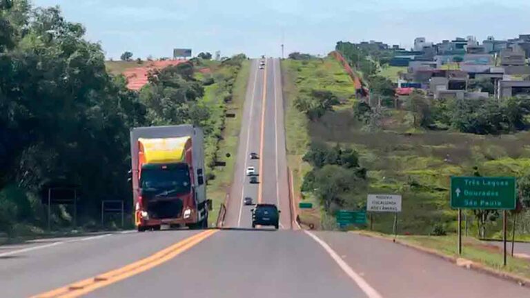 Rodovias de MS seguem com dois pontos de interdição parcial, diz PRF