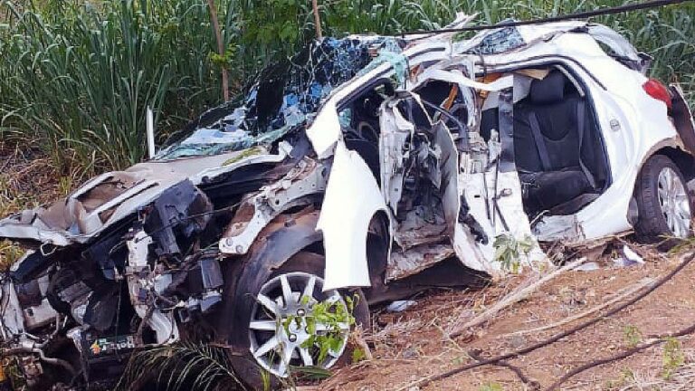 Médico morre em acidente na BR-262 próximo do Assentamento São Gabriel