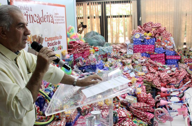 Campanha dos servidores bate recorde e arrecada 26 mil brinquedos para o Natal