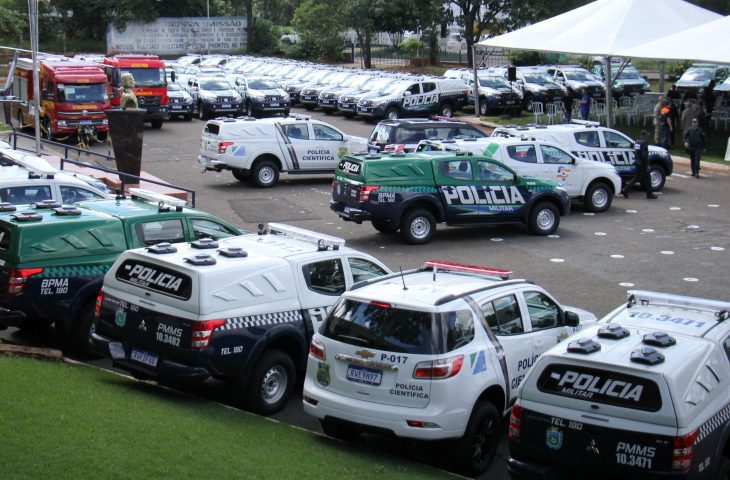 Com mais 167 viaturas, Governo conclui entrega de 2.624 veículos para segurança