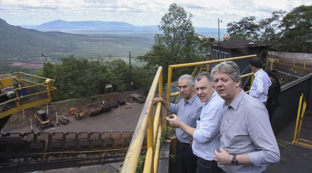 visita governador mineradora