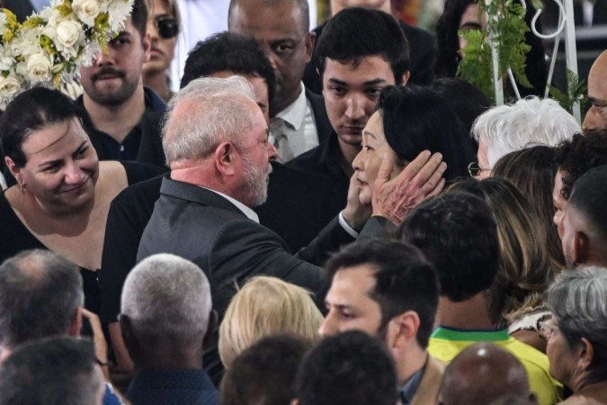Presidente Lula presta última homenagem a Pelé