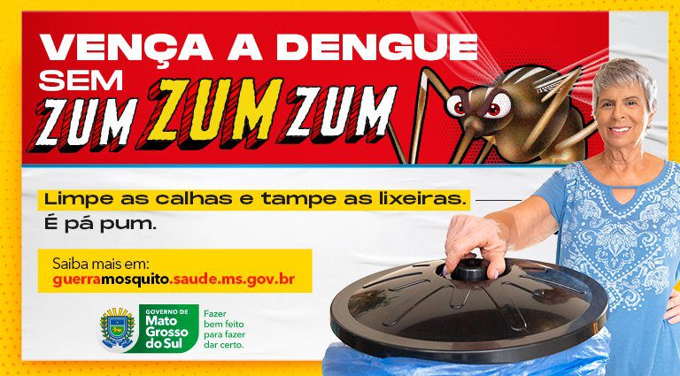 Governo do Estado lança campanha de conscientização contra a dengue 2 gov ms DENGUE fotomateria