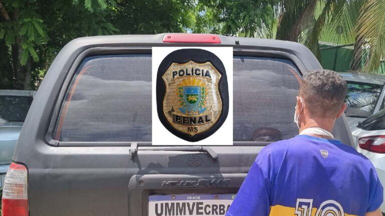 Foragido é preso pela Polícia Penal ao procurar atendimento no Pronto-Socorro de Corumbá