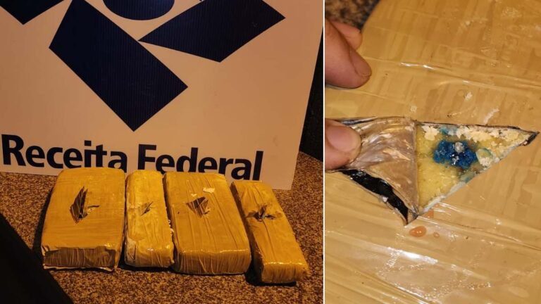 Boliviano é preso com 3,2 quilos de pasta base de cocaína na fronteira de Corumbá