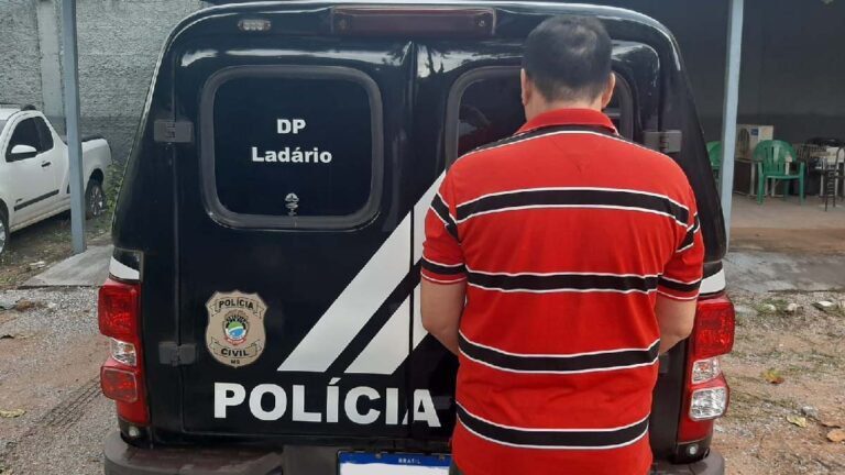 Condenado por estupro de vulnerável, empresário é preso pela Polícia Civil de Ladário
