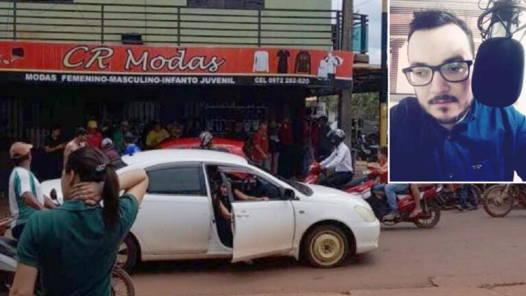 Jornalista paraguaio é executado a tiros na fronteira com MS