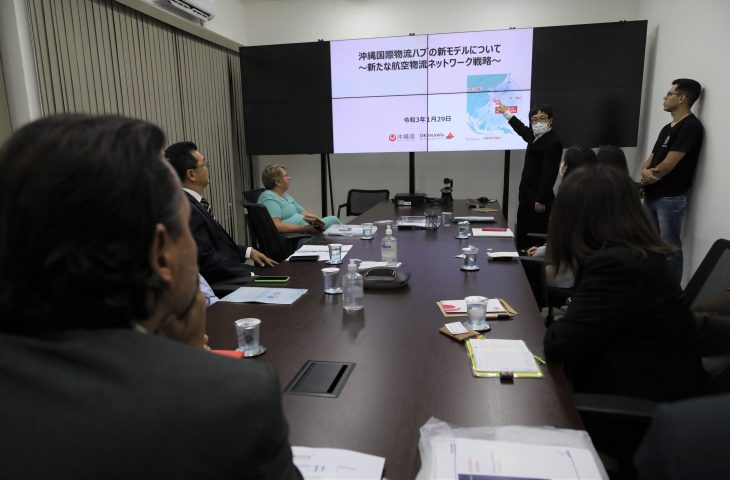 MS e Okinawa vão analisar criação de rota comercial e projetos culturais