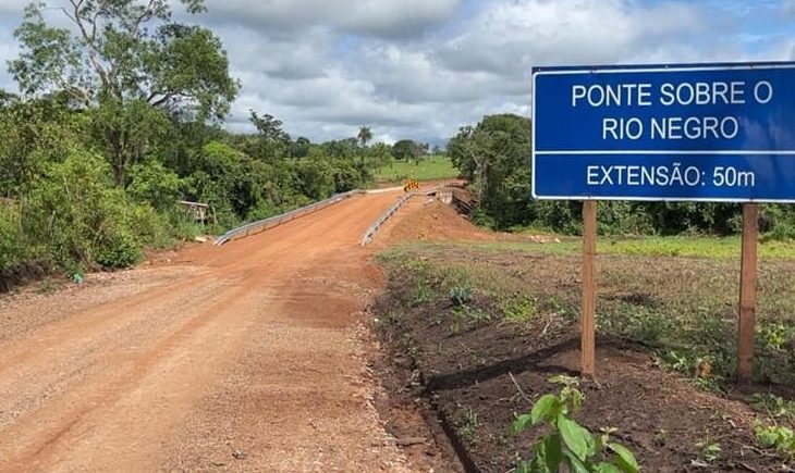 Rio Negro e Ribas do Rio Pardo: pontes de concreto em estradas vicinais dão logística ao campo