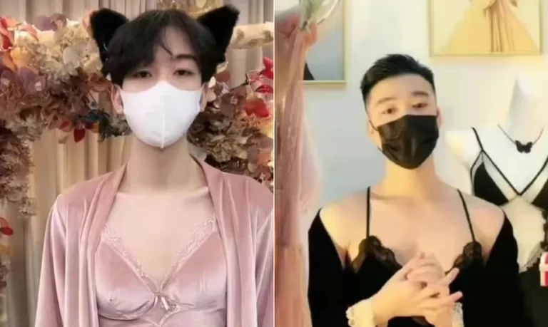 Com proibição a mulheres, China permite apenas homens vestidos com lingeries em propagandas