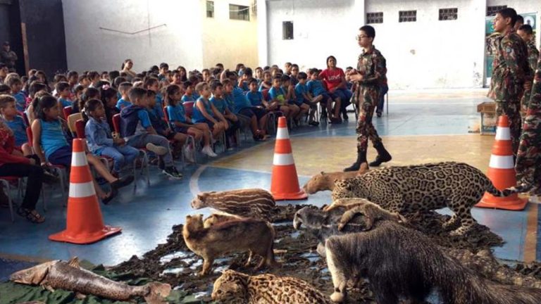 Projeto Florestinha leva educação ambiental para alunos em Corumbá durante Semana da Água