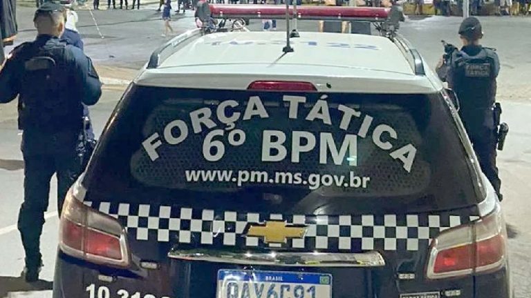 Força Tática prende dois homens por tráfico de drogas em Corumbá