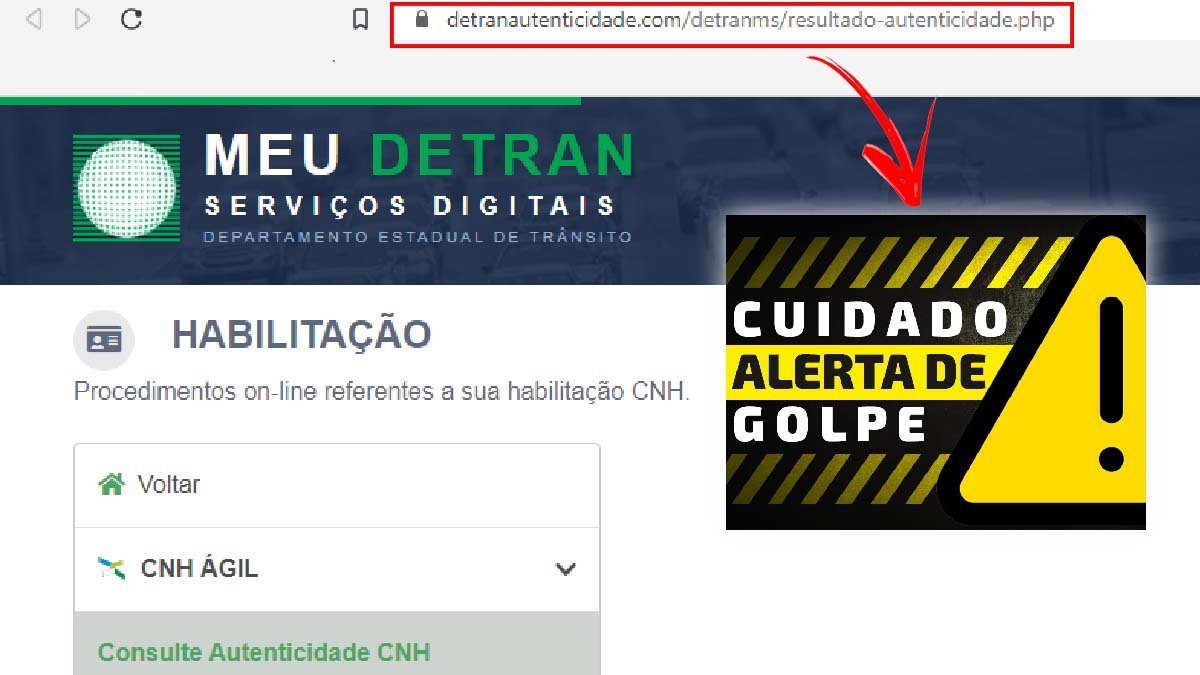 golpe detran Detran-MS
