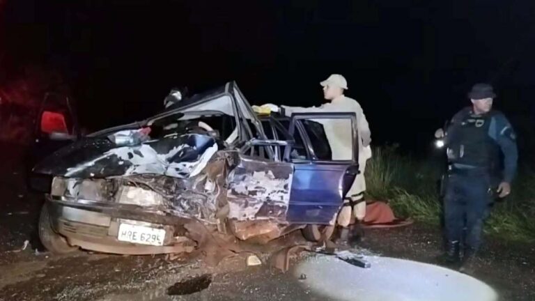 Acidente entre dois veículos na MS-157 provoca duas mortes e deixa sete feridos