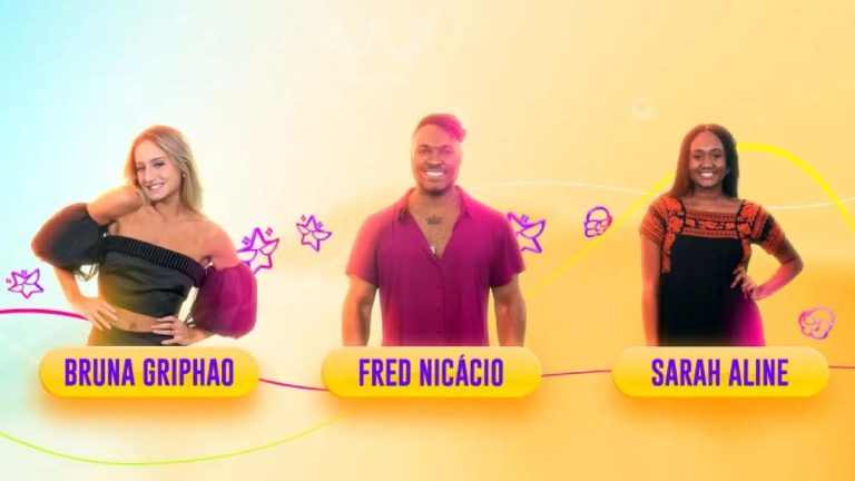 BBB 23: Bruna Griphao, Fred Nicácio e Sarah Aline estão no 13º paredão