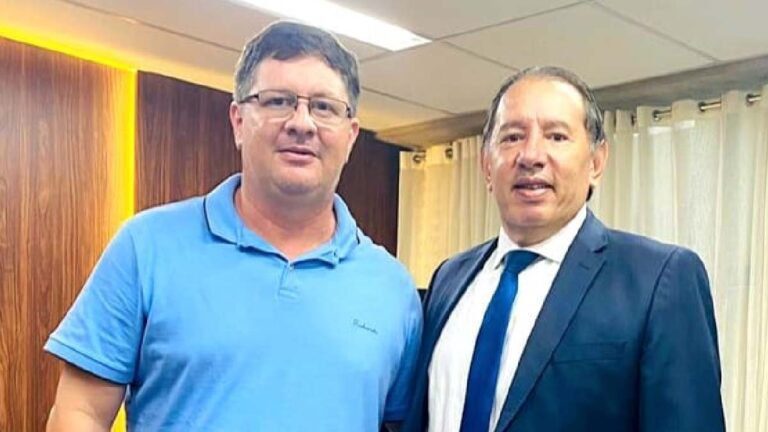Vereador busca recursos para a saúde em parceria com deputado Gerson Claro