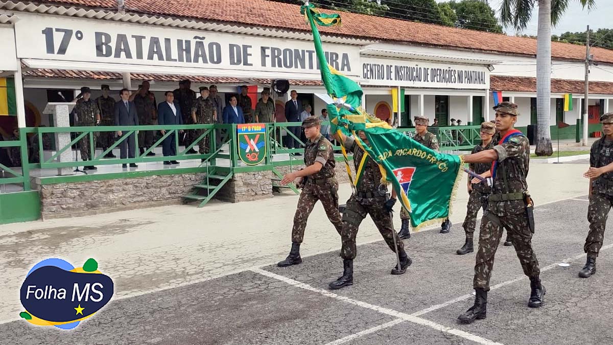 Você está visualizando atualmente Em Corumbá, Exército celebra 375 anos de fundação