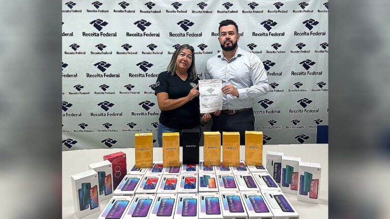 Receita Federal destina celulares apreendidos para programa de auxílio a estudantes