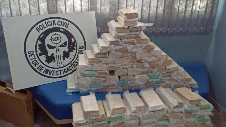 Ação conjunta apreende 171 kg de drogas transportadas por rios entre Coxim e Corumbá