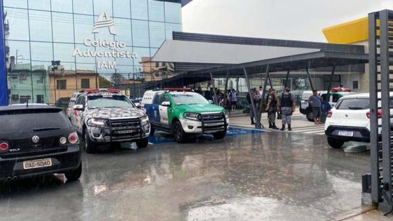 Ataque em escola particular de Manaus deixa três pessoas feridas