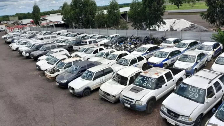 Detran-MS leiloa veículos apreendidos em 17 cidades do Estado