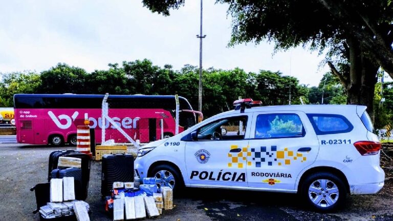 Motorista é preso com drogas em ônibus que saiu de Campo Grande