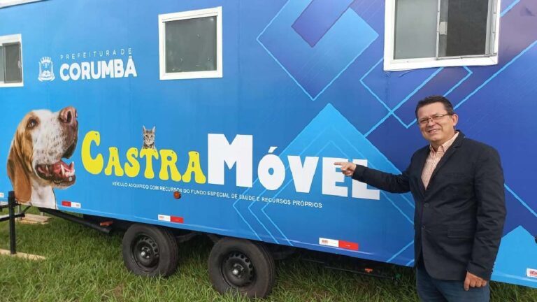 Deputado atende solicitação de Nelsinho e contempla Corumbá com unidade Castramóvel