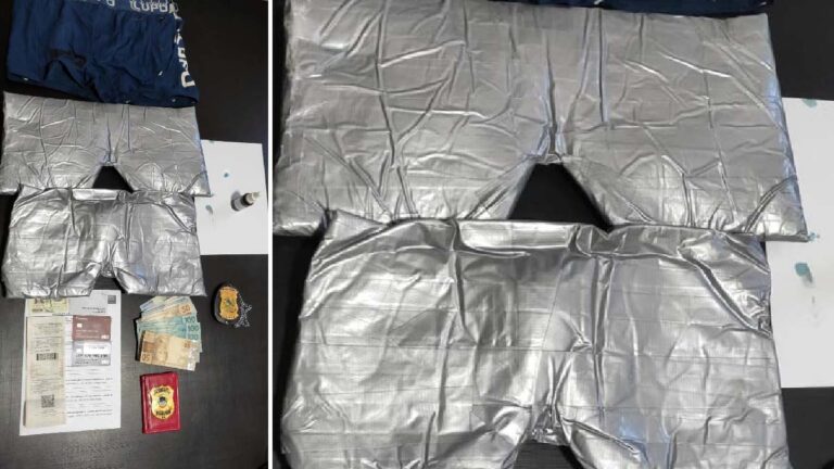 A caminho de São Paulo boliviana é presa pela Polícia Civil com cueca recheada de droga