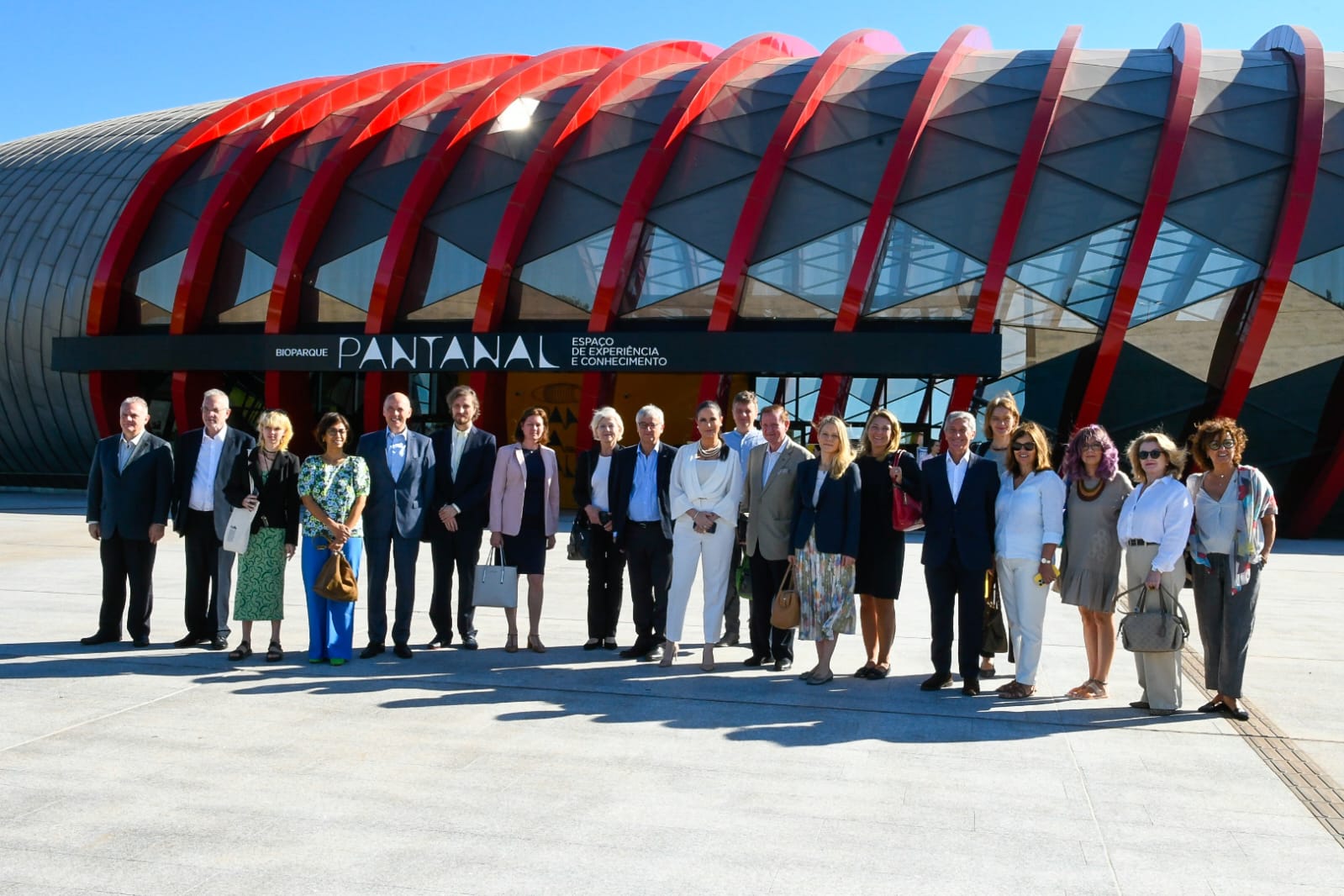 missao europeia3 União Europeia visita o MS