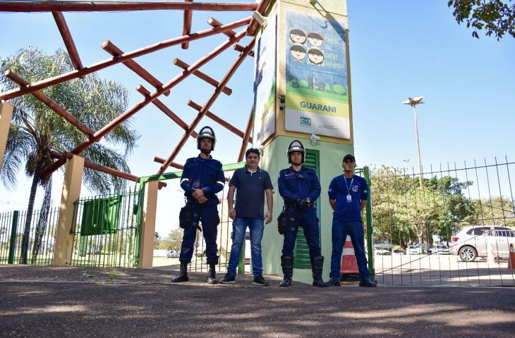 Novo serviço de portaria, ronda e videomonitoramento é introduzido no Parque das Nações Indígenas