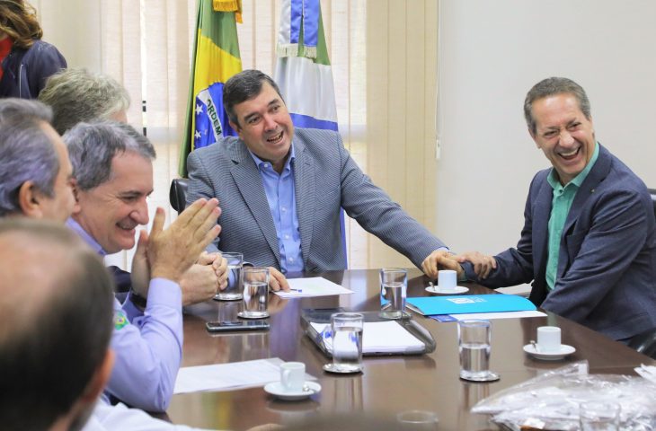 Setor de Suinocultura planeja investir quase R$ 1 bilhão em Mato Grosso do Sul 1 reuniao riedel