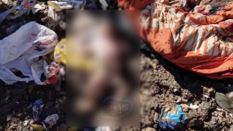 Corpo de bebê é encontrado por catadora de reciclável no lixão de Corumbá