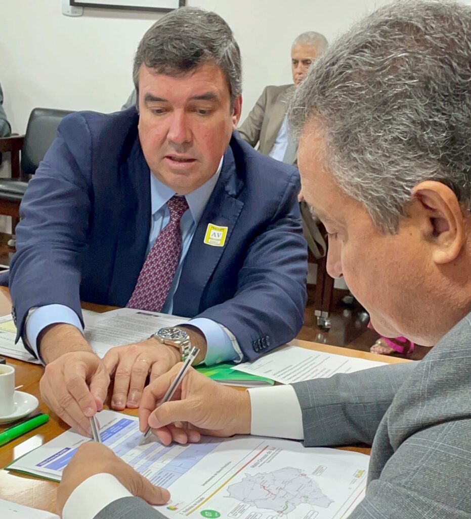 Desenvolvimento de MS: governador assegura recursos em Brasília para obras prioritárias 3 gov rui costa