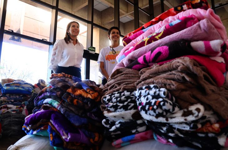 Campanha “Seu Abraço Aquece”: Doações começam a chegar às entidades beneficiadas
